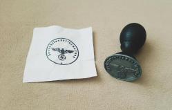 İKİNCİ DÜNYA SAVAŞI ALMANYA - NAZİ ASKERİ MÜHÜR - ROZET - MADALYA C3835