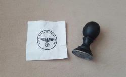 İKİNCİ DÜNYA SAVAŞI ALMANYA - NAZİ ASKERİ MÜHÜR - ROZET - MADALYA C3835