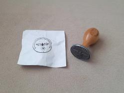 İKİNCİ DÜNYA SAVAŞI ALMANYA - NAZİ ASKERİ MÜHÜR - ROZET - MADALYA C3840