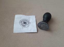 İKİNCİ DÜNYA SAVAŞI ALMANYA - NAZİ ASKERİ MÜHÜR - ROZET - MADALYA C3844