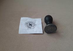 İKİNCİ DÜNYA SAVAŞI ALMANYA - NAZİ ASKERİ MÜHÜR - ROZET - MADALYA C3844