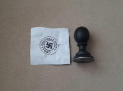 İKİNCİ DÜNYA SAVAŞI ALMANYA - NAZİ ASKERİ MÜHÜR - ROZET - MADALYA C3844