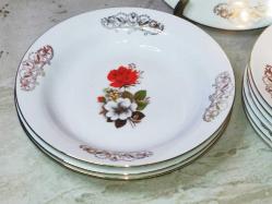 19728-MUHTEŞEM GÜZELLİKDE BAVARIA KRONESTER DAMGALI YEMEK TAKIMI***KUSURSUZDURLAR***