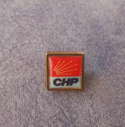 CHP ROZETİ.  KONDİSYON YÜKSEK KOLEKSİYONLUK
