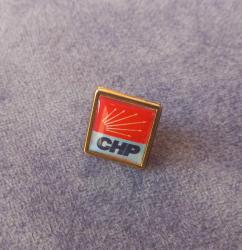 CHP ROZETİ.  KONDİSYON YÜKSEK KOLEKSİYONLUK
