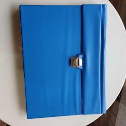 Akordiyon Dosya Mavi,Vintage