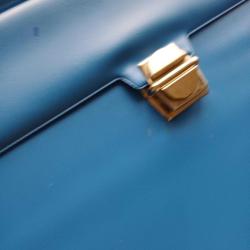 Akordiyon Dosya Mavi,Vintage