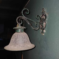 Ferforje Duvar Apliğı ,Vintage