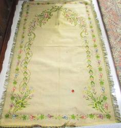 AnTiKa OSMANLI TeKKe İşİ İŞLEMELİ KEÇE SECCADE.....BüYük