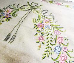 AnTiKa OSMANLI TeKKe İşİ İŞLEMELİ KEÇE SECCADE.....BüYük