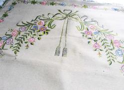 AnTiKa OSMANLI TeKKe İşİ İŞLEMELİ KEÇE SECCADE.....BüYük