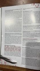 46 DERGİSİ - MART–NİSAN 2011 SAYI: 07 HORROR EDITION  ÖZKAN UĞUR – AYŞE ARMAN – BAHADIR BARUTER – BUZUKİ ORHAN OSMAN – DOĞA RUTKAY – FUNDA ARAR – GIOVANNI SCOGNAMİLLO – GÖZDE KANSU – İSMAİL HACIOĞLU – MERT FIRAT – METİN AROLAT – OGÜN SANLISOY – ÖNER ERKAN – SERENAY SARIKAYA – TOLGAHAN SAYIŞMAN – SIMAY BÜLBÜL – UMUT EKER – FERMAN AKGÜL – TOLGA AKYILDIZ – GEORGE ROMERO – ERK ACARER – AYDİLGE – CEM KÖKSAL – ETE KURTTEKİN – MUSTAFA ALTIOKLAR – NİLÜFER KARACİĞAN ŞAŞMAZ – SAMET PAŞALIOĞLU – GİZEM ÖZLÜ – BURAK TUNCEL – BERKCAN OKAR – ALİ DENİZ USLU – ZEYNEP OKYAY  KORKU – CESARET – ÖLÜLERİ GÖMÜN – HORROR SİNEMASI DOSYASI (GEORGE ROMERO, GIOVANNI SCOGNAMİLLO) – KAPAK RÖPORTAJI: ÖZKAN UĞUR “KORKUM YOK” – AYŞE ARMAN: ÖLÜM KORKUSU VE AŞK – SERENAY SARIKAYA & TOLGAHAN SAYIŞMAN – FUNDA ARAR – OGÜN SANLISOY – MERT FIRAT – ÖNER ERKAN – METİN AROLAT – DOĞA RUTKAY – GÖZDE KANSU – İSMAİL HACIOĞLU – BAHADIR BARUTER – CEM KÖKSAL – AYDİLGE – 69 EYES – ETE KURTTEKİN – HORROR MÜZİK VE MODA – BAC  - 126 SAYFA