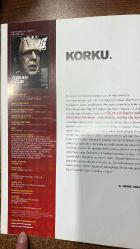 46 DERGİSİ - MART–NİSAN 2011 SAYI: 07 HORROR EDITION  ÖZKAN UĞUR – AYŞE ARMAN – BAHADIR BARUTER – BUZUKİ ORHAN OSMAN – DOĞA RUTKAY – FUNDA ARAR – GIOVANNI SCOGNAMİLLO – GÖZDE KANSU – İSMAİL HACIOĞLU – MERT FIRAT – METİN AROLAT – OGÜN SANLISOY – ÖNER ERKAN – SERENAY SARIKAYA – TOLGAHAN SAYIŞMAN – SIMAY BÜLBÜL – UMUT EKER – FERMAN AKGÜL – TOLGA AKYILDIZ – GEORGE ROMERO – ERK ACARER – AYDİLGE – CEM KÖKSAL – ETE KURTTEKİN – MUSTAFA ALTIOKLAR – NİLÜFER KARACİĞAN ŞAŞMAZ – SAMET PAŞALIOĞLU – GİZEM ÖZLÜ – BURAK TUNCEL – BERKCAN OKAR – ALİ DENİZ USLU – ZEYNEP OKYAY  KORKU – CESARET – ÖLÜLERİ GÖMÜN – HORROR SİNEMASI DOSYASI (GEORGE ROMERO, GIOVANNI SCOGNAMİLLO) – KAPAK RÖPORTAJI: ÖZKAN UĞUR “KORKUM YOK” – AYŞE ARMAN: ÖLÜM KORKUSU VE AŞK – SERENAY SARIKAYA & TOLGAHAN SAYIŞMAN – FUNDA ARAR – OGÜN SANLISOY – MERT FIRAT – ÖNER ERKAN – METİN AROLAT – DOĞA RUTKAY – GÖZDE KANSU – İSMAİL HACIOĞLU – BAHADIR BARUTER – CEM KÖKSAL – AYDİLGE – 69 EYES – ETE KURTTEKİN – HORROR MÜZİK VE MODA – BAC  - 126 SAYFA