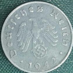 NAZİ ALMANYASI  1942 G      10  PFENNIG