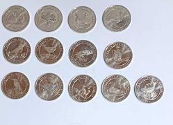 2018 ANADOLU'YA ÖZGÜ KUŞLAR SERİSİ BİMETAL HATIRA PARA SETİ