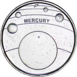 GEZEGENLER 1 KURUŞ 2022 HATIRA-MERKÜR. ÇİL.