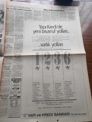 Hürriyet Gazetesi - Turkish Newspaper - 19 Ocak 1982 - Fransız Danıştayının kararı Türkiye'de Ermenilere baskı yapılmıyor - sandık cinayetinin faili Banu Ergüder cezaevinden çıktı - Haydar Acar Banu Ergüder'i cezaevinde sevdi Fotoğrafı - ASALA Türk konsolosluğunu işgal eden ve bir süredir açlık grevi yapan 4 teröristle ilgili olarak Fransa'ya yeni tehditler savurdu - çalınan silahlar hakkında Birleşmiş Milletlerden açıklama bekliyoruz - KTFD eski Maliye Bakanı Rüstem Tatar'ın 3 yıla kadar hapsi isteniyor - 1 milyarlık Hora Gemisinin altı midye bağladı - Güler Sabancı kendime ayıracak zamanım yok Fotoğrafı - çökertilen Apocu'lardan aranan sadece 65 kişi kaldı - Apocuların lideri Abdullah Öcalan da arananlar arasında Fotoğrafı - 7662 anarşist aranıyor - 16 yaşındaki çekiççimiz Murat Elçin'e ünlü Alman atletizm otoritesi Robert Keil hayran kaldı Fotoğrafı - antalyalılar Galatasaray'ı gördüğü yerde alkışlıyor - Erhan Önal Fenerbahçe'de - Ornella Muti seks kokan afiş yüzünden  dava açtı