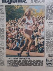 Hürriyet Gazetesi - Turkish Newspaper - 1 Kasım 1981 - Hamburg'da 30 Türk denizci bir gemiye el koydu - denizciler Hamburg limanında bulunan 6700 gros tonluk Marianne Adlı geminin bütün girişlerini barikatlarla kapattı Fotoğrafı - İstanbul Bakırköy Bağcılar'da silahlı 4 soyguncu 3 milyonluk altın çaldı - Kenan Evren Sadi Irmak ve Bülend Ulusu İktisat Kongresi için İzmir'e gidiyor - göz kapağına felç gelen Yüksel Uzel beyin ameliyatı geçirdi Fotoğrafı - Yunan başbakanı Papandreu'nun dostluk mesajı ihtiyatla karşılandı - Fransız sinemasının ünlü yapıtlarından itiraf 10.30'da televizyonda - kan ve para adlı dizi 21.30'da - Greta Garbo 76 yaşına bastı - Kars'ta ikisi çatışma sonucu 8 Dev Yol militanı yakalandı - boksun 80'lik dedeleri ringde kıyasıya dövüştü - Fransa Ligi'nde Engin  Verel 9. Golünü de attı - korkunç bir şey bu atları dopinglemede şampiyonuz - Galatasaraylı Fatih Terim'e 1,5 milyonluk araba hediye edildi fotoğraf - Yeni Zelandalı maratoncu kadın Allison Roe Fotoğrafı