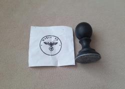 İKİNCİ DÜNYA SAVAŞI ALMANYA - NAZİ ASKERİ MÜHÜR - ROZET - MADALYA C3851