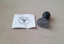 İKİNCİ DÜNYA SAVAŞI ALMANYA - NAZİ ASKERİ MÜHÜR - ROZET - MADALYA C3851