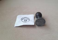 İKİNCİ DÜNYA SAVAŞI ALMANYA - NAZİ ASKERİ MÜHÜR - ROZET - MADALYA C3852