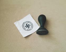 İKİNCİ DÜNYA SAVAŞI ALMANYA - NAZİ ASKERİ MÜHÜR - ROZET - MADALYA C3853