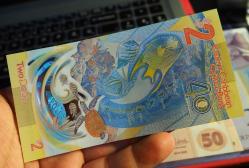 DOĞU KARAYİPLER 2 DOLAR ÇİL POLİMER