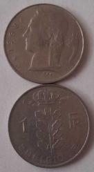 BELÇİKA 1963 1 FRANK