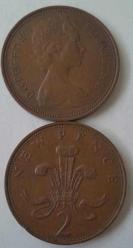 İNGİLTERE 1971 2 PENCE