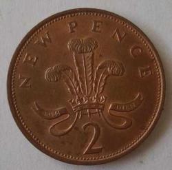 İNGİLTERE 1975 2 PENCE