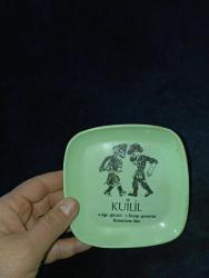 Kuilil Hacivat ve Karagöz melamin çerezlik