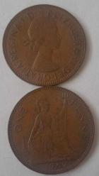 İNGİLTERE 1967 1 PENNY