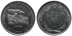1970 Yılı 2.5 Lira Saban Kılıçtan Üstündür