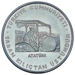 1970 Yılı 2.5 Lira Saban Kılıçtan Üstündür