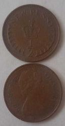 İNGİLTERE 1971 YARIM PENNY