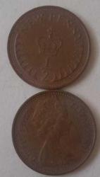 İNGİLTERE 1976 YARIM PENNY