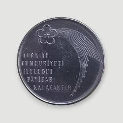 100 LİRA 1973 - T.C'nin 50. Kuruluş Yılı - ÇİL/MS65