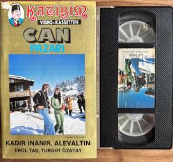 CAN PAZARI- KADİR İNANIR ALEV ALTIN VHS FİLM