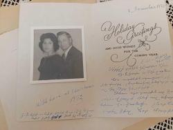 Z3/3----1972 AMERİKA'DAN İSTANBULA GELMİŞ ZARFLI YENİ YIL KARTI