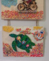 EL YAPIMI AHŞAPTAN DUVAR SÜSÜ. KONDİSYON YÜKSEK KOLEKSİYONLUK NADİR