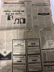 TERCÜMAN GAZETESİ - 13 OCAK 1983 - SAYI:42 - (Turkish Newspaper) - Sadece Arkalı Önlü Tek Yapraktır - Bir Devir Aydınlanıyor - Talat Paşa’nın Gurbet Hatıraları-Ahmet Emin Yalman-Ali Kemal-Kemal Bey-Rıza Bey-Nâzım Paşa-Hüseyin Cahid-Bahattin Şakir-Ahmet Rıza Bey-Selahattin Bey-Talat Paşa-Cemal Kutay-Rahmi Bey-Enver Paşa-Fevzi Çakmak-Hoca Halis Efendi-Mithat Şükrü-Servet Kabaklı-Şehriban-Mahmut-Fatma-Sibel-Emine-Zeki-Mehmet-Davut Işık-Baynihat-Sermet Pasin-Mahmut Yazar-Osman Şıklar-Refik Pasin-Yusuf Karakaya-Hatice Özyılmaz-Hakkı Doğan-Ronald Reagan-John Block-Türkiye, Uzakdoğu’nun ticari üssü olabilir-31 MART(13 NİSAN) 1909 KANLI İHTİLAL BAŞLIYOR-Aranan kurtuldu, aranmayan öldü-“Geçti ölüm pazarı yürü hergün ölmeğe”-Döviz kazandıranlar yüzde 5’ini kendi ihtiyacında kullanabilecek-Vefat ve Başsağlığı-SASA ELEMAN ARIYOR-Hüzün ve dehşet verici mâcera-Bildiklerimi ve gördüklerimi anlatacağım-Siyasî ve hususî hayatımda, iftiralara mümkün olduğunca iltifat etmemeye gayret etmişimdir.-Hayatımı