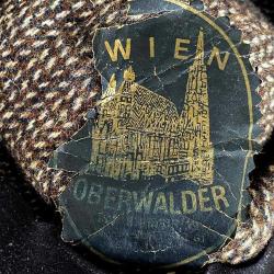 Avusturya 1960 Oberwalder Vintage Tüvit Şapka