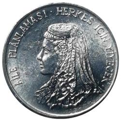 1975 Yılı 5 Kuruş FAO Aile Planlaması ÇİL (+)