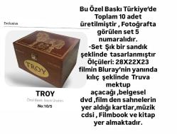 TROY-TRUVA Limited Edition  Koleksiyoner Özel  Sandık Set Bluray