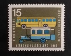 1965 ALMANYA DAMGASIZ POSTA PULU