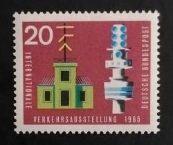 1965 ALMANYA DAMGASIZ POSTA PULU