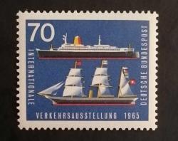 1965 ALMANYA DAMGASIZ POSTA PULU