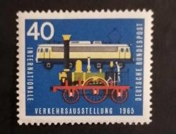 1965 ALMANYA DAMGASIZ POSTA PULU