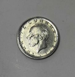 1972 1 Lira Acmonital – Çil Kondisyonda Koleksiyonluk Madeni Para