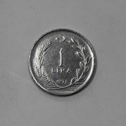 1971 1 Lira Acmonital – Çil Kondisyonda Koleksiyonluk Madeni Para